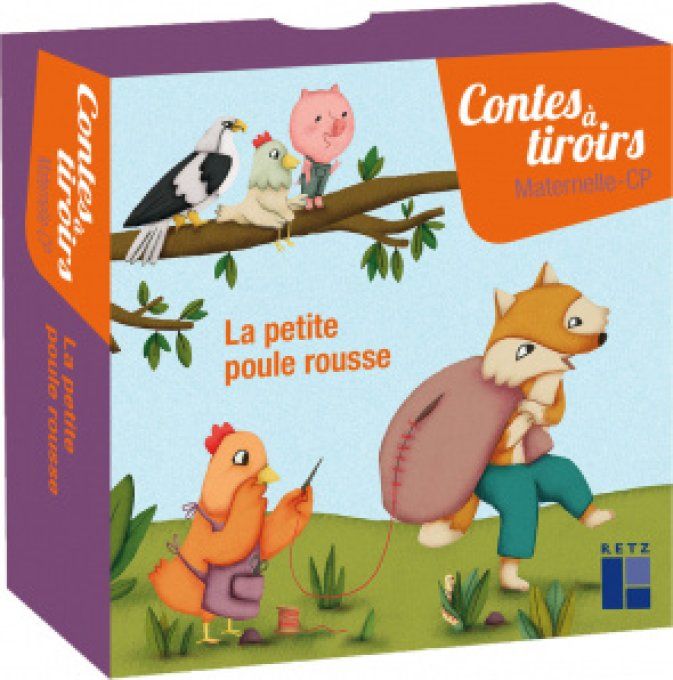 Contes à tiroirs la petite poule rousse