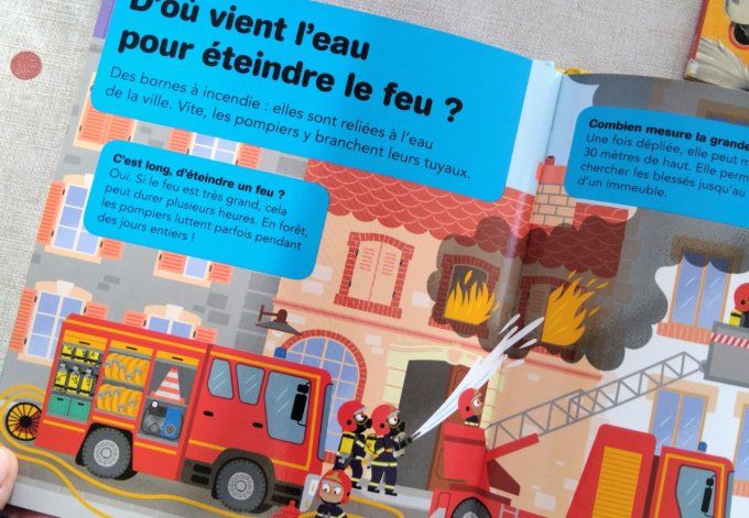 Mes premières questions réponses au feu les pompiers !