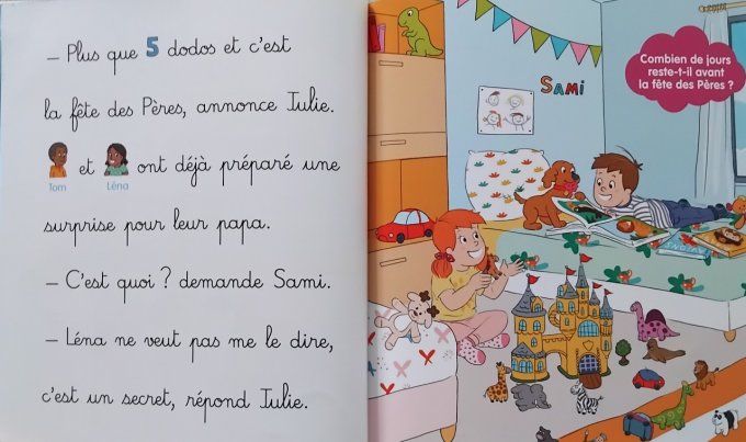 Bonne fête papa ! Les histoires de p'tit Sami Maternelle