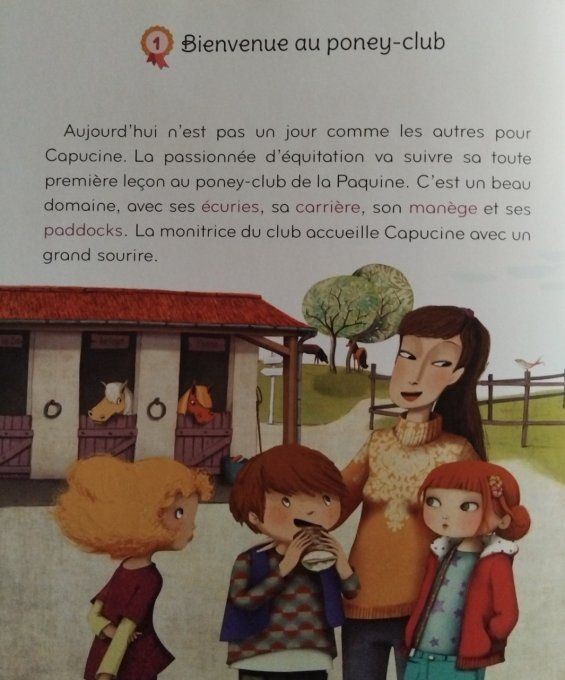 Capucine le poney club