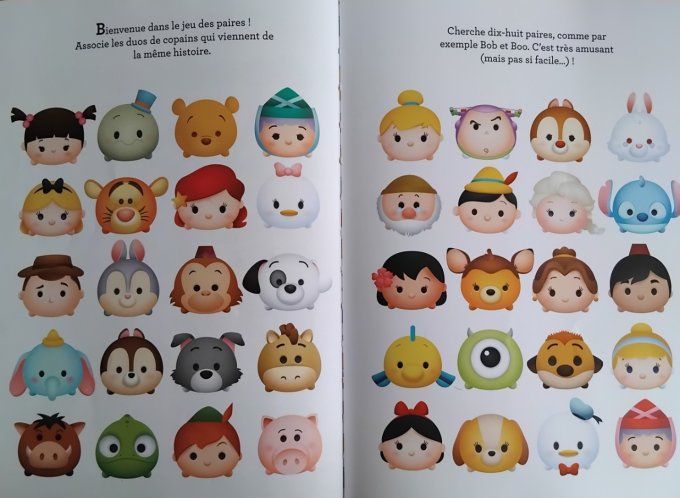 Cherche et trouve Tsum-Tsum