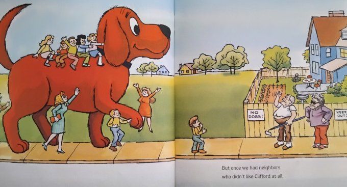 Clifford and the grouchy neighbors 