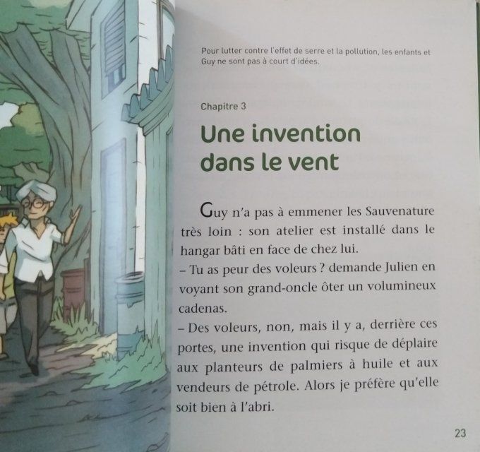 Les sauvenature, de l'air pour la planète tome 7