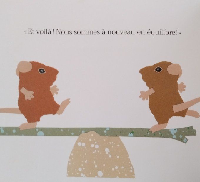 Deux souris équilibristes