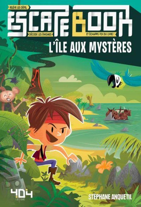 Escape Book l'île aux mystères