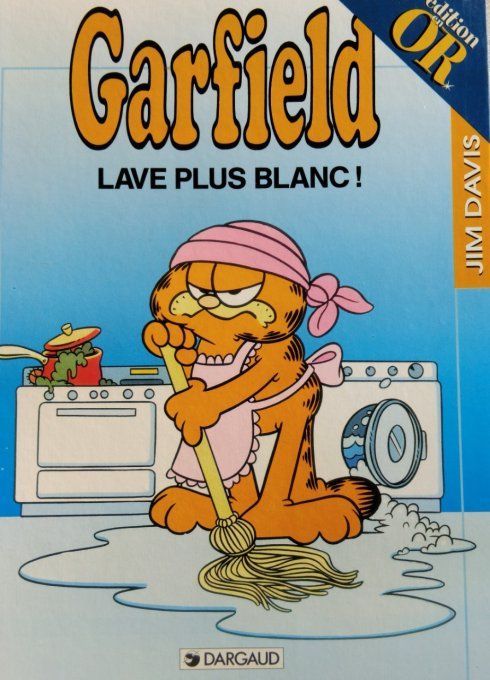 Garfield lave plus blanc