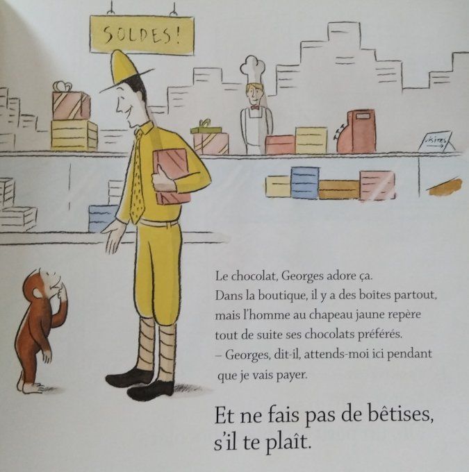 Georges le petit curieux tome 1, panique à la chocolaterie