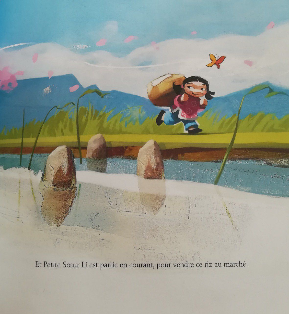 Les trois grains de riz de Virginie Sanchez, Agnès Bertron-Martin -  Editions Flammarion Jeunesse