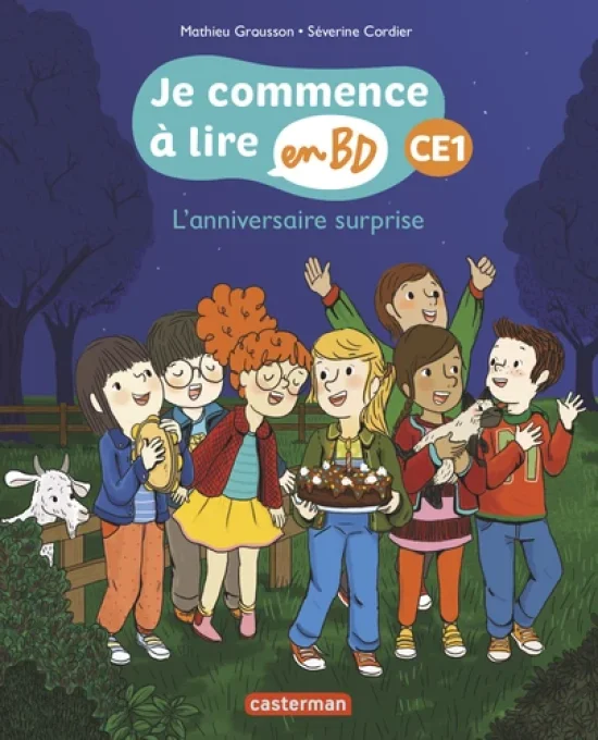 Je commence à lire en BD CE1, l'anniversaire surprise