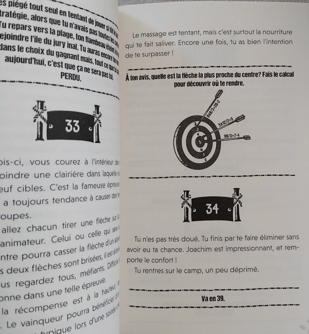 Koh-Lanta, réunification au sommet, le livre dont tu es le héros