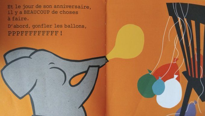 L'anniversaire de Petit éléphant