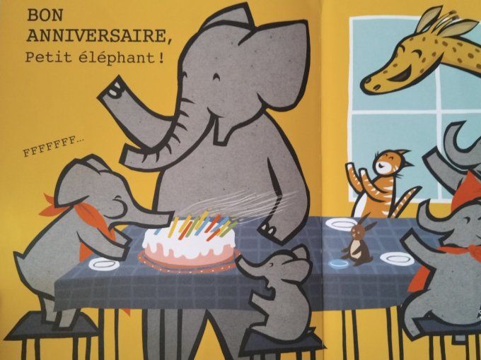 L'anniversaire de Petit éléphant