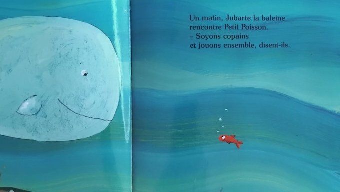 La baleine et le petit poisson