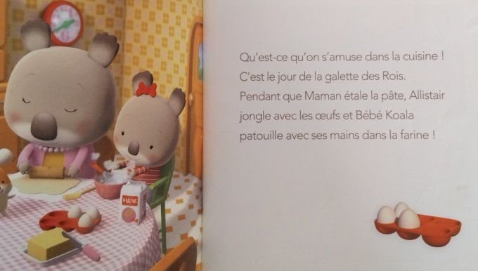 La galette des rois bébé Koala