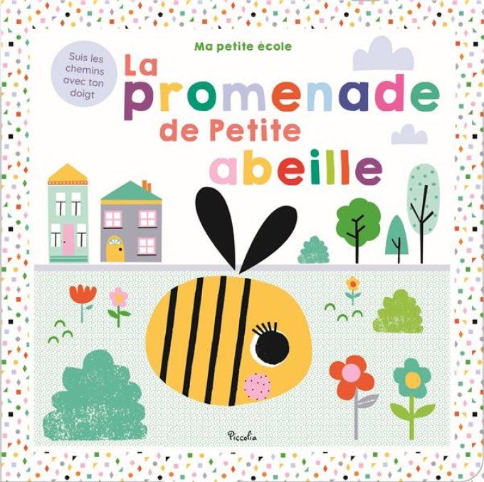 La promenade de petite abeille