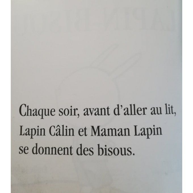 Lapin bisou