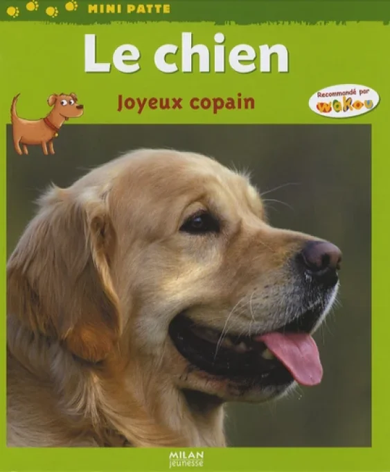 Le chien joyeux copain