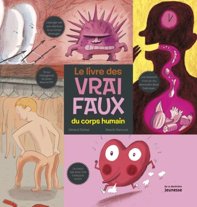 Le livre des vrai faux du corps humain