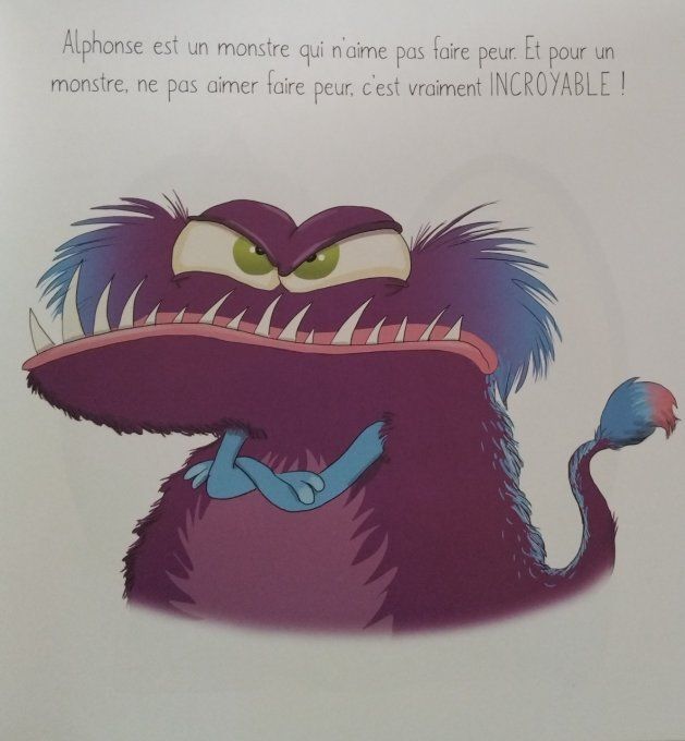 Le monstre qui n'aimait pas faire peur