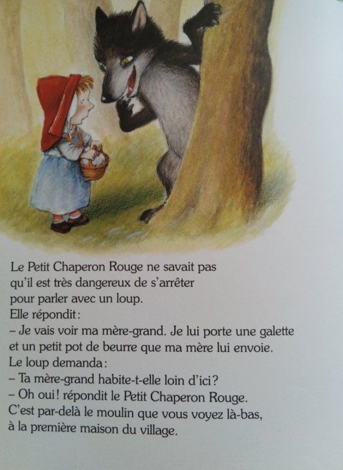 Le petit chaperon rouge