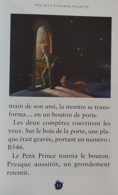 Le petit Prince la planète du temps