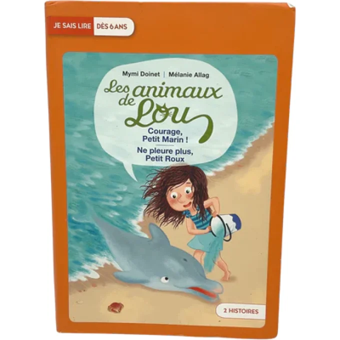 Les animaux de Lou livre double