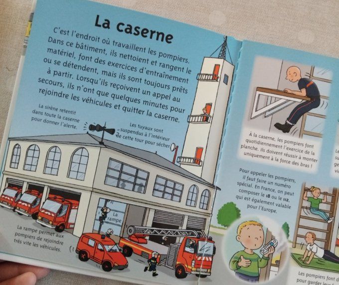 La petite imagerie les pompiers