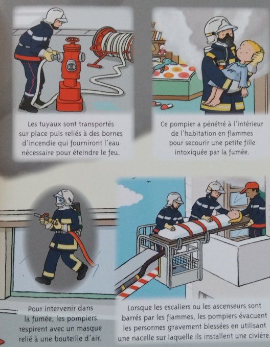 La petite imagerie les pompiers