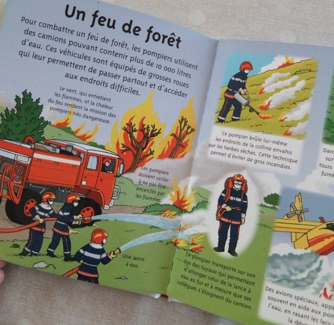 La petite imagerie les pompiers