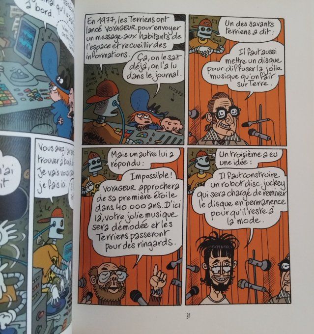 Sardine de l'espace tome 10 le cyber disc-jockey