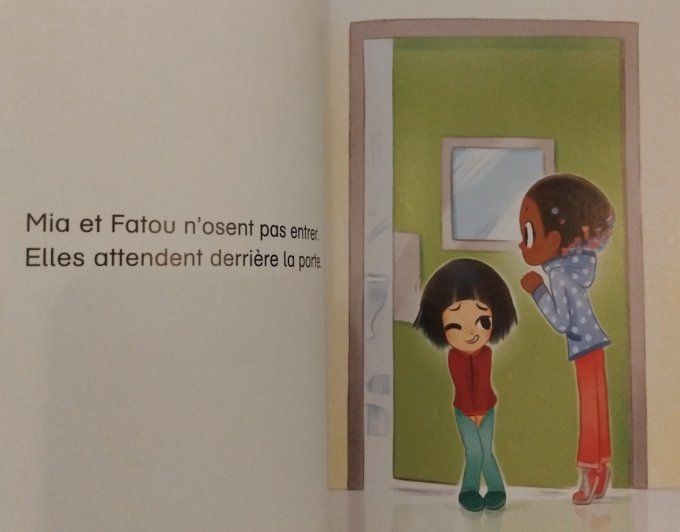 Je suis en CP les toilettes de l'école