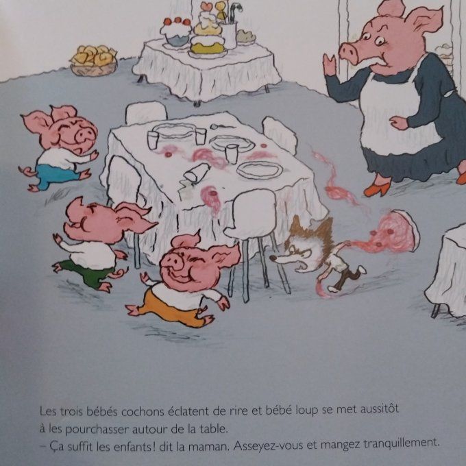 Les trois bébés cochons