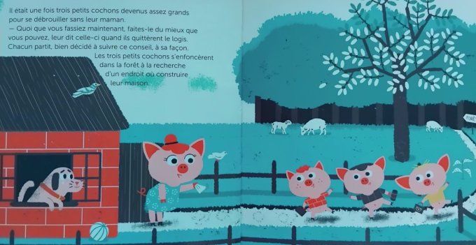 Mes p'tits contes, les trois petits cochons