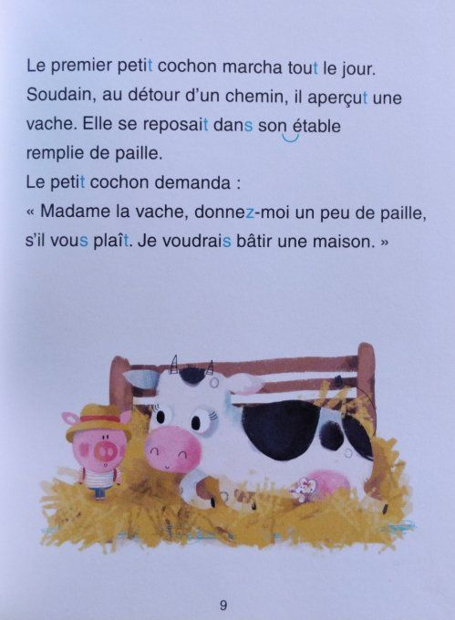 J'apprends à lire les trois petits cochons