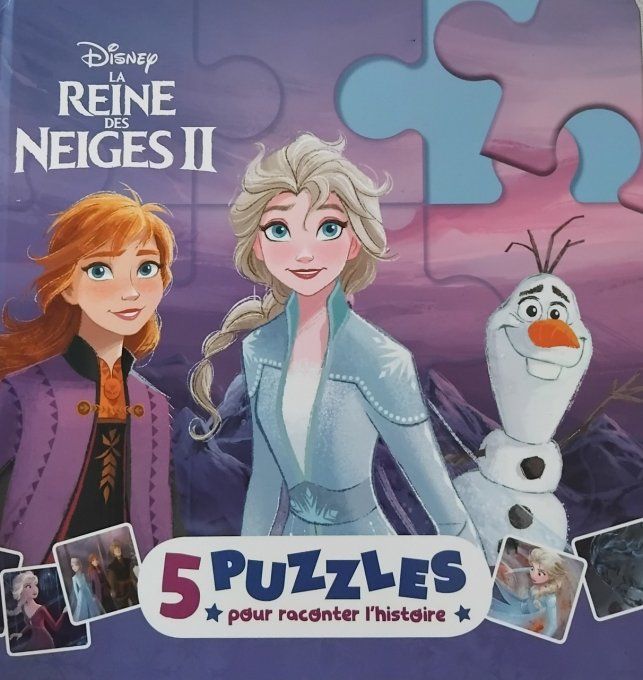 La reine des neiges, 5 puzzles