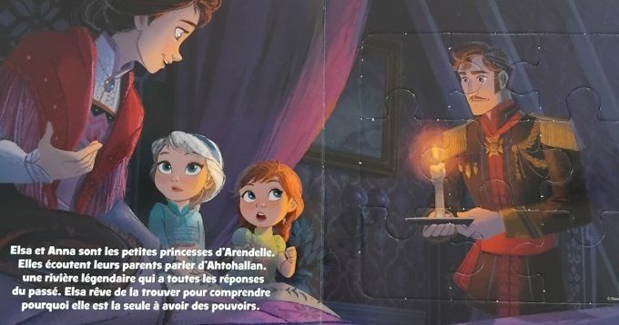 La reine des neiges, 5 puzzles