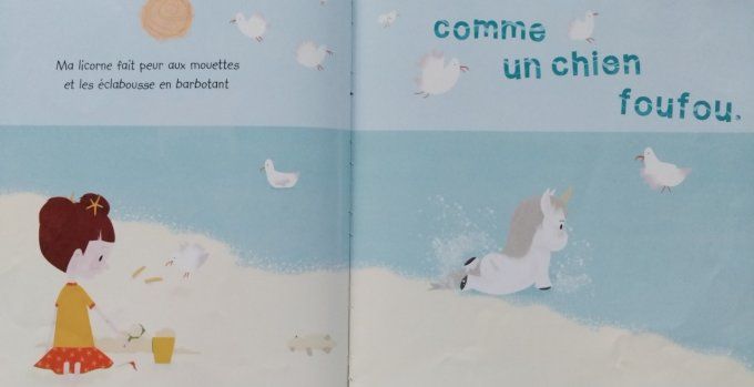 Ma licorne fait des prouts à paillettes