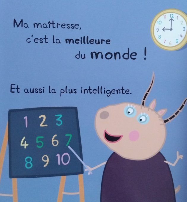 Peppa pig ma maîtresse