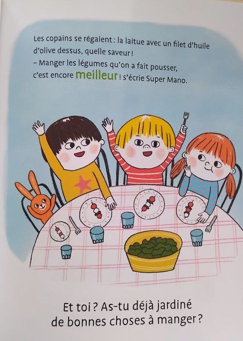 Bien grandir avec Mano, mal manger et manger bien