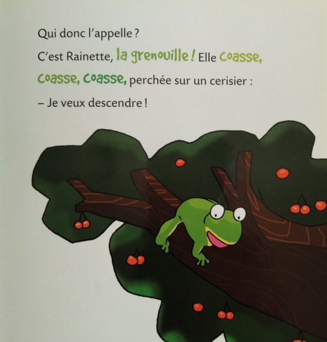 Manon la grenouille dans l'arbre