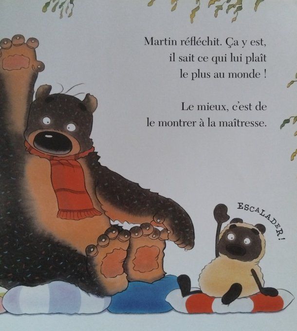 Martin va à l'école