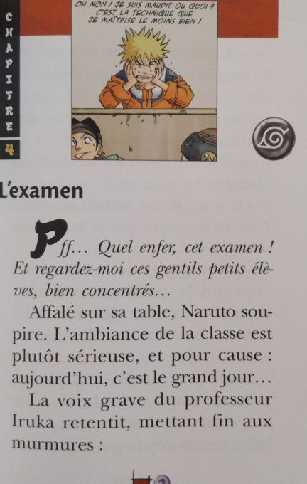 Naruto tome 1 les techniques secrètes