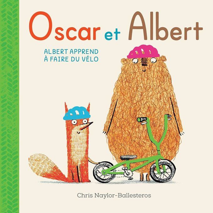 Oscar et Albert, Oscar apprend à faire du vélo