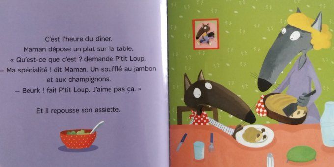 P'tit Loup n'aime que les pâtes