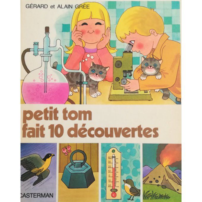 Petit Tom fait 10 découvertes chez Casterman