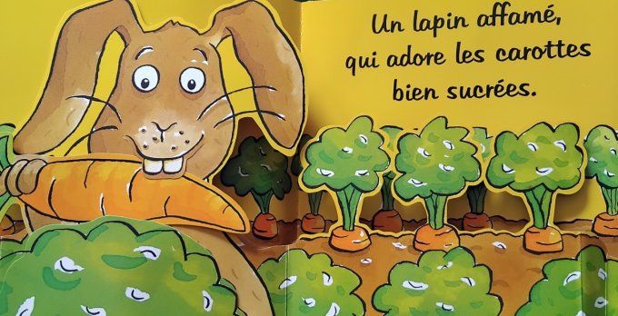 Qui mange ? Un livre animé