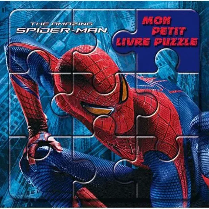 Spiderman livre puzzle