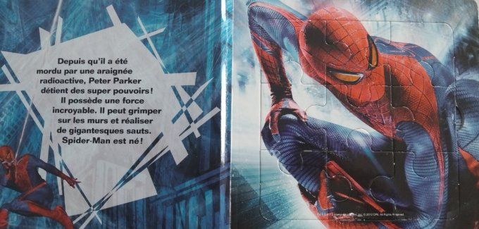 Spiderman livre puzzle