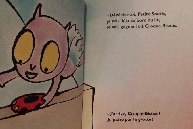 Tu joues croque-bisous ?